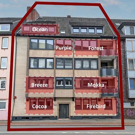 Westersuites - Purple - 1br Zentral Balkon Wlan 3 Betten Waschtrockner *