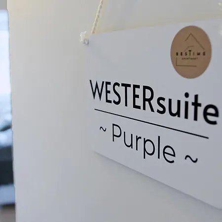 Westersuites - Purple - 1br Zentral Balkon Wlan 3 Betten Waschtrockner *