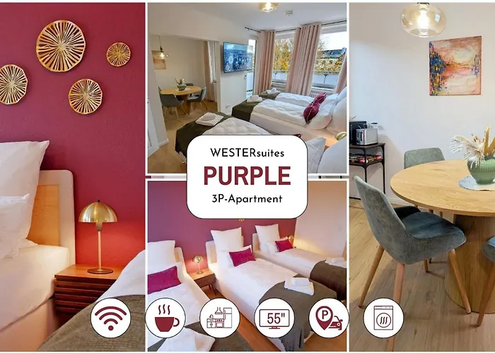 Apartment Westersuites - Purple - Zentral 1br Kueche Wlan