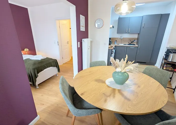 Апартаменты Westersuites - Purple - Zentral 1br Kueche Wlan Бремен