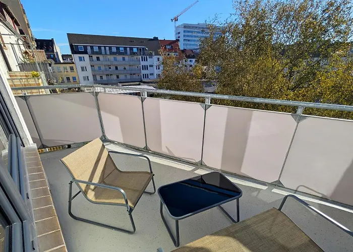 Westersuites - Purple - 1br Zentral Balkon Wlan 3 Betten Waschtrockner Apartment *